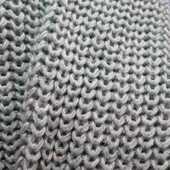 Ava & Viv Green Ombre Pullover Knit Tunic Cotton Crew Neckline Sweater - Picture 11 of 11